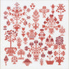 Thea Gouverneur - Counted Cross Stitch Kit - Antique Flower Sampler - Aida - 18 count - 2092A - Thea Gouverneur Since 1959
