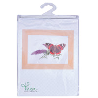 Thea Gouverneur - Counted Cross Stitch Kit - Butterfly-Budlea - Aida - 18 count - 436A - Thea Gouverneur Since 1959