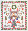 Thea Gouverneur - Counted Cross Stitch Kit - Christmas Design - Aida - 16 count - 2077A - Thea Gouverneur Since 1959