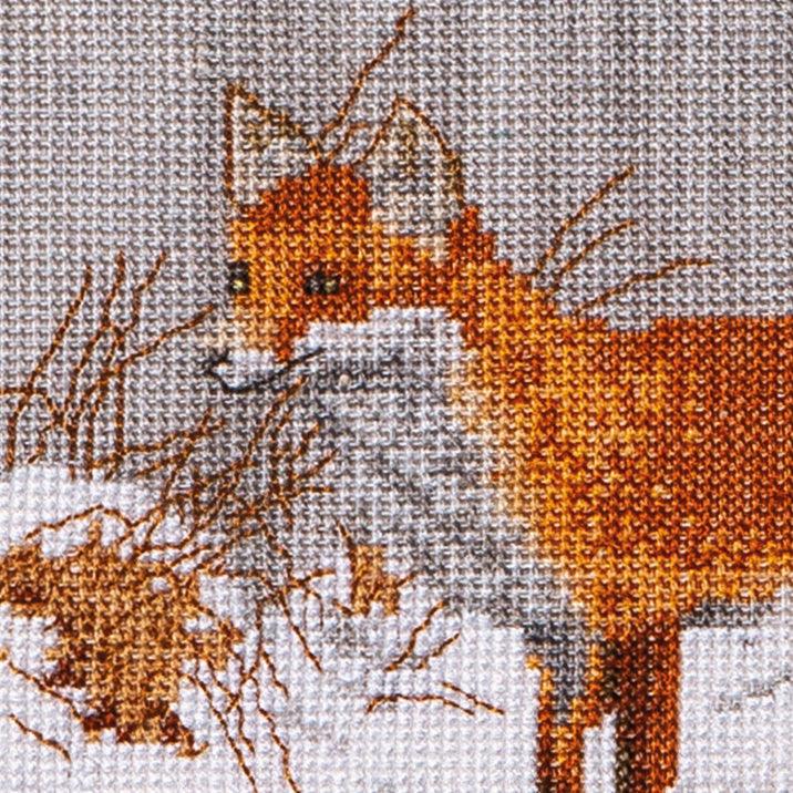 Thea Gouverneur - Counted Cross Stitch Kit - Foxy - Aida - 14 count - 573A - Thea Gouverneur Since 1959