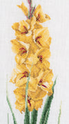 Thea Gouverneur - Counted Cross Stitch Kit - Gladioli Yellow - Aida - 18 count - 3072A - Thea Gouverneur Since 1959