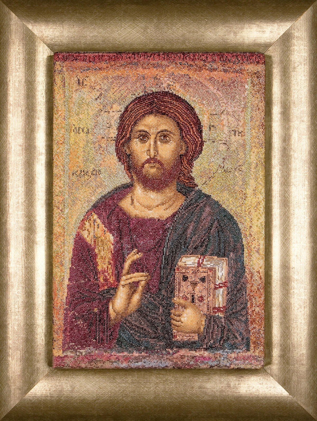Thea Gouverneur - Counted Cross Stitch Kit - Icon Christ Pantokrator - Aida - 18 count - 476A - Thea Gouverneur Since 1959