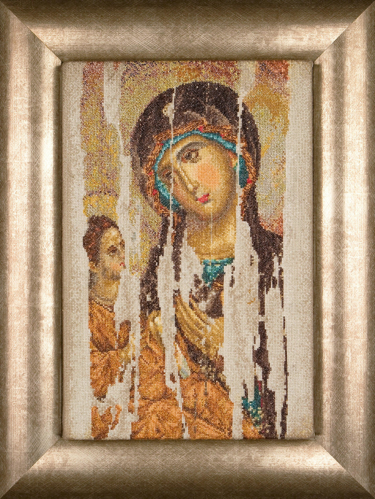 Thea Gouverneur - Counted Cross Stitch Kit - Icon Mother of God - Aida - 18 count - 475A - Thea Gouverneur Since 1959