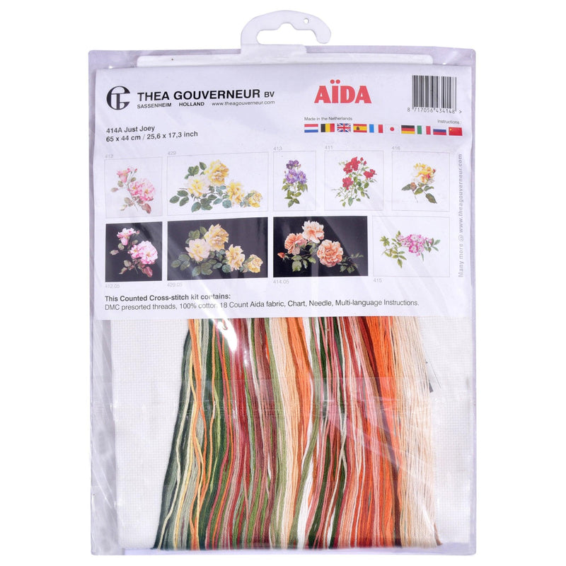 Thea Gouverneur - Counted Cross Stitch Kit - Just Joey - Aida - 18 count - 414A - Thea Gouverneur Since 1959