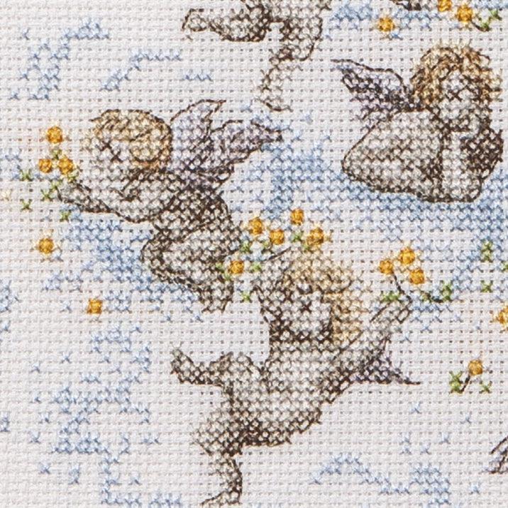 Thea Gouverneur - Counted Cross Stitch Kit - Little Angels - Aida - 14 count - 575A - Thea Gouverneur Since 1959