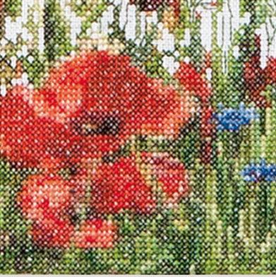 Thea Gouverneur - Counted Cross Stitch Kit - Poppies - Aida - 18 count - 546A - Thea Gouverneur Since 1959