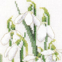 Thea Gouverneur - Counted Cross Stitch Kit - Six Floral Studies - Linen - 36 count - 3086 - Thea Gouverneur Since 1959