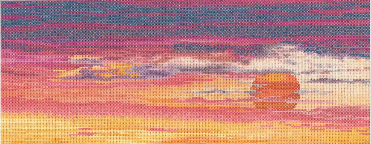 Thea Gouverneur - Counted Cross Stitch Kit - Sky Study 10 - Aida - 18 count - 410A - Thea Gouverneur Since 1959