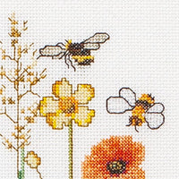Thea Gouverneur - Counted Cross Stitch Kit - Wildflowers - Linen - 32 count - 577 - Thea Gouverneur Since 1959