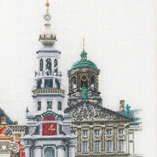 Thea Gouverneur - Counted Cross Stitch Kit - Amsterdam - Linen - 36 count - 450 - Thea Gouverneur Since 1959