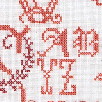 Thea Gouverneur - Counted Cross Stitch Kit - Antique Character Sampler - Aida - 18 count - 2093A - Thea Gouverneur Since 1959