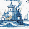 Thea Gouverneur - Counted Cross Stitch Kit - Antique Tiles Villages - Linen - 36 count - 484 - Thea Gouverneur Since 1959