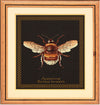 Thea Gouverneur - Counted Cross Stitch Kit - Bumble Bee - 2 - Aida Black - 14 count - 3018.07 - Thea Gouverneur Since 1959