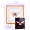 Thea Gouverneur - Counted Cross Stitch Kit - Bumble Bee - Aida Black - 18 count - 3018.05 - Thea Gouverneur Since 1959