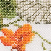 Thea Gouverneur - Counted Cross Stitch Kit - Butterfly-Nasturtium - Linen - 36 count - 437 - Thea Gouverneur Since 1959