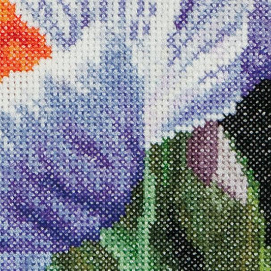 Thea Gouverneur - Counted Cross Stitch Kit - Crocus - Aida - 18 count - 487A - Thea Gouverneur Since 1959