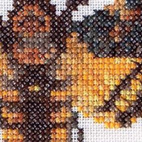 Thea Gouverneur - Counted Cross Stitch Kit - Death's-head Hawk moth - Aida - 16 count - 563A - Thea Gouverneur Since 1959