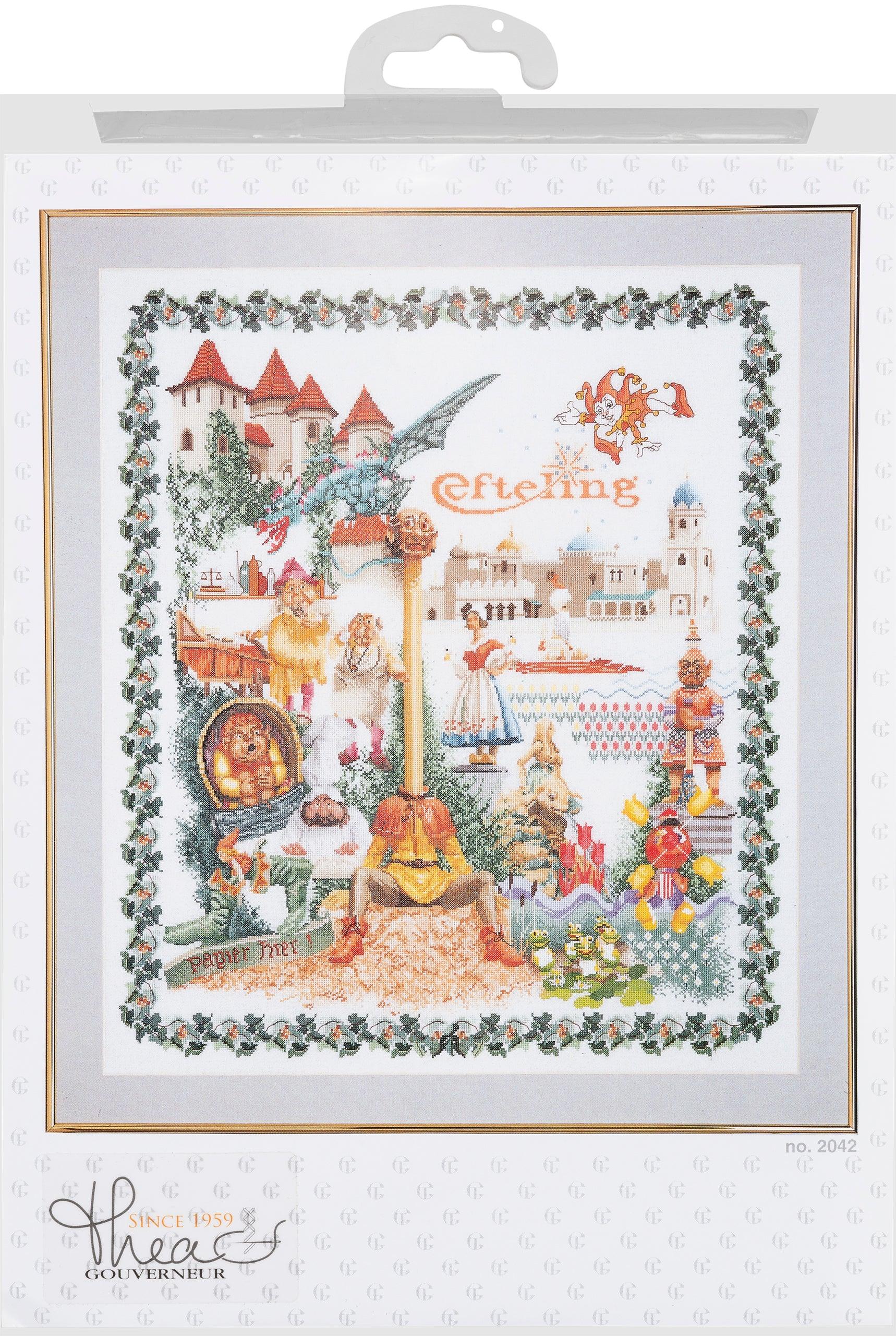 Thea Gouverneur - Counted Cross Stitch Kit - Efteling - Aida - 16 count - 2042A - Thea Gouverneur Since 1959