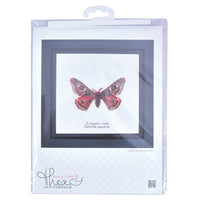 Thea Gouverneur - Counted Cross Stitch Kit - Emperor moth - Linen - 32 count - 562 - Thea Gouverneur Since 1959