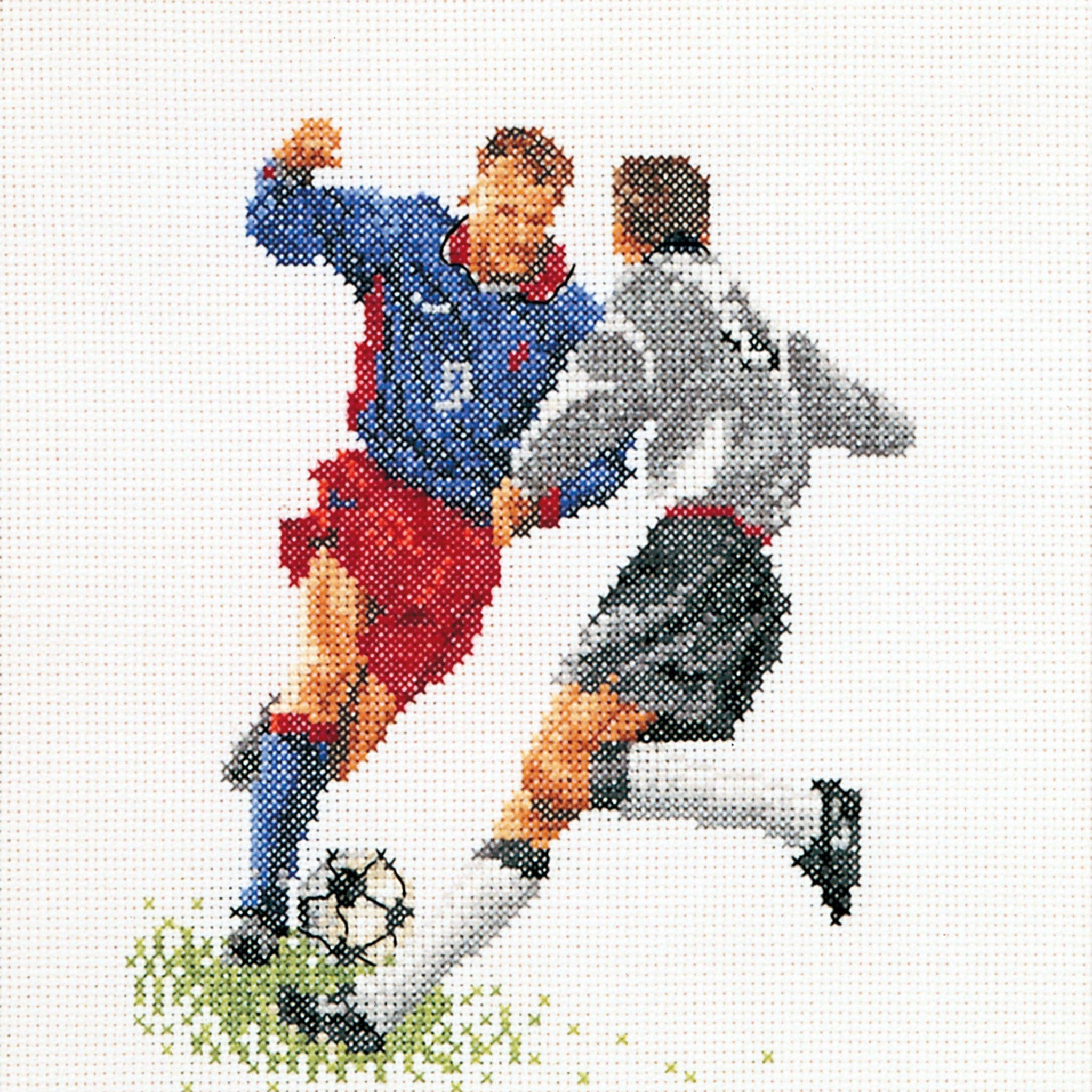 Thea Gouverneur - Counted Cross Stitch Kit - Football - Aida - 18 count - 3030A - Thea Gouverneur Since 1959