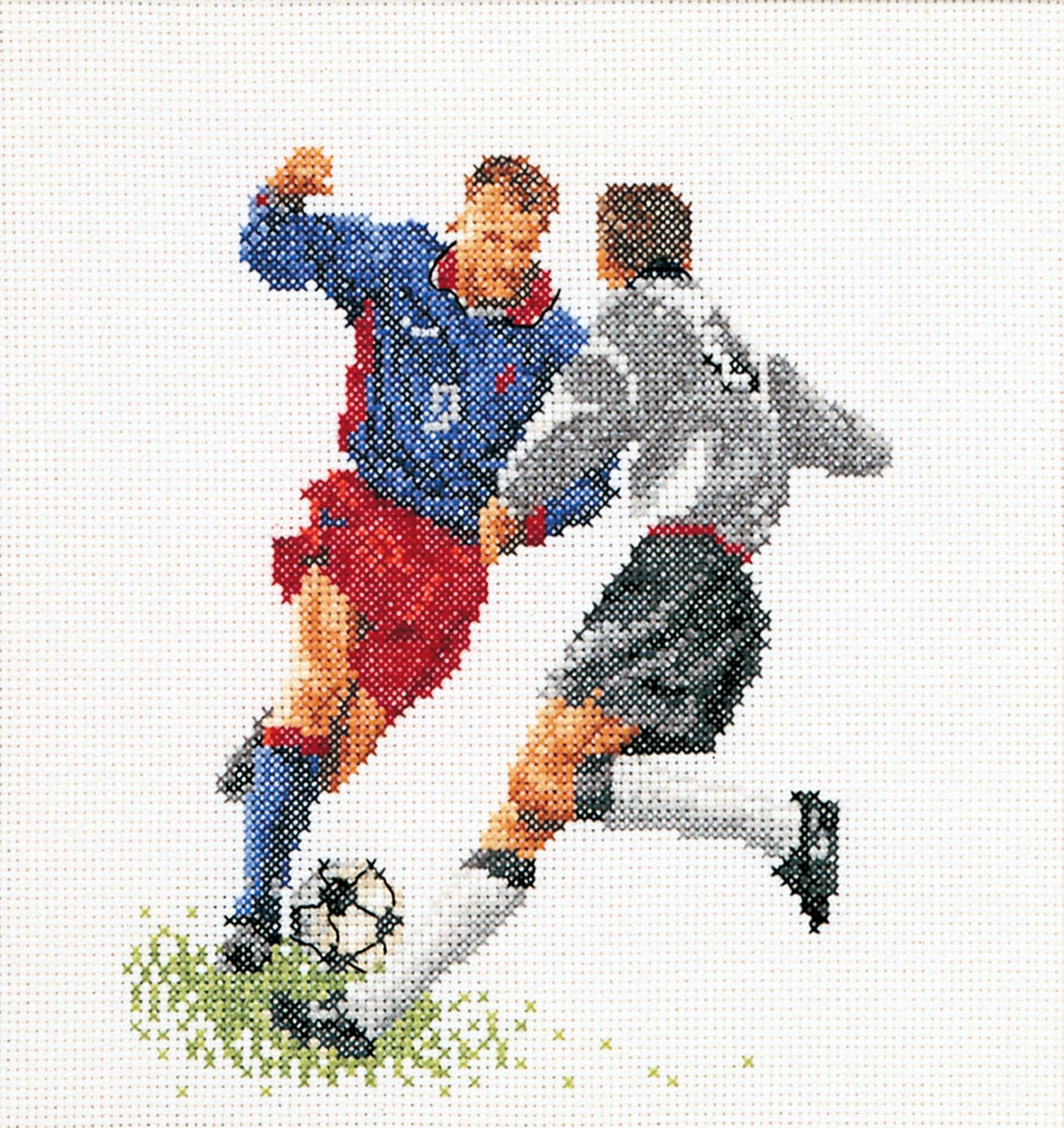 Thea Gouverneur - Counted Cross Stitch Kit - Football - Aida - 18 count - 3030A - Thea Gouverneur Since 1959