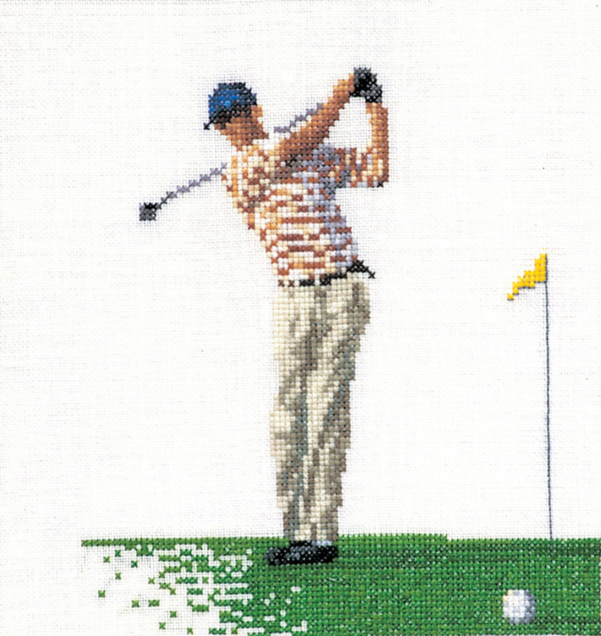 Thea Gouverneur - Counted Cross Stitch Kit - Golf - Aida - 18 count - 3032A - Thea Gouverneur Since 1959