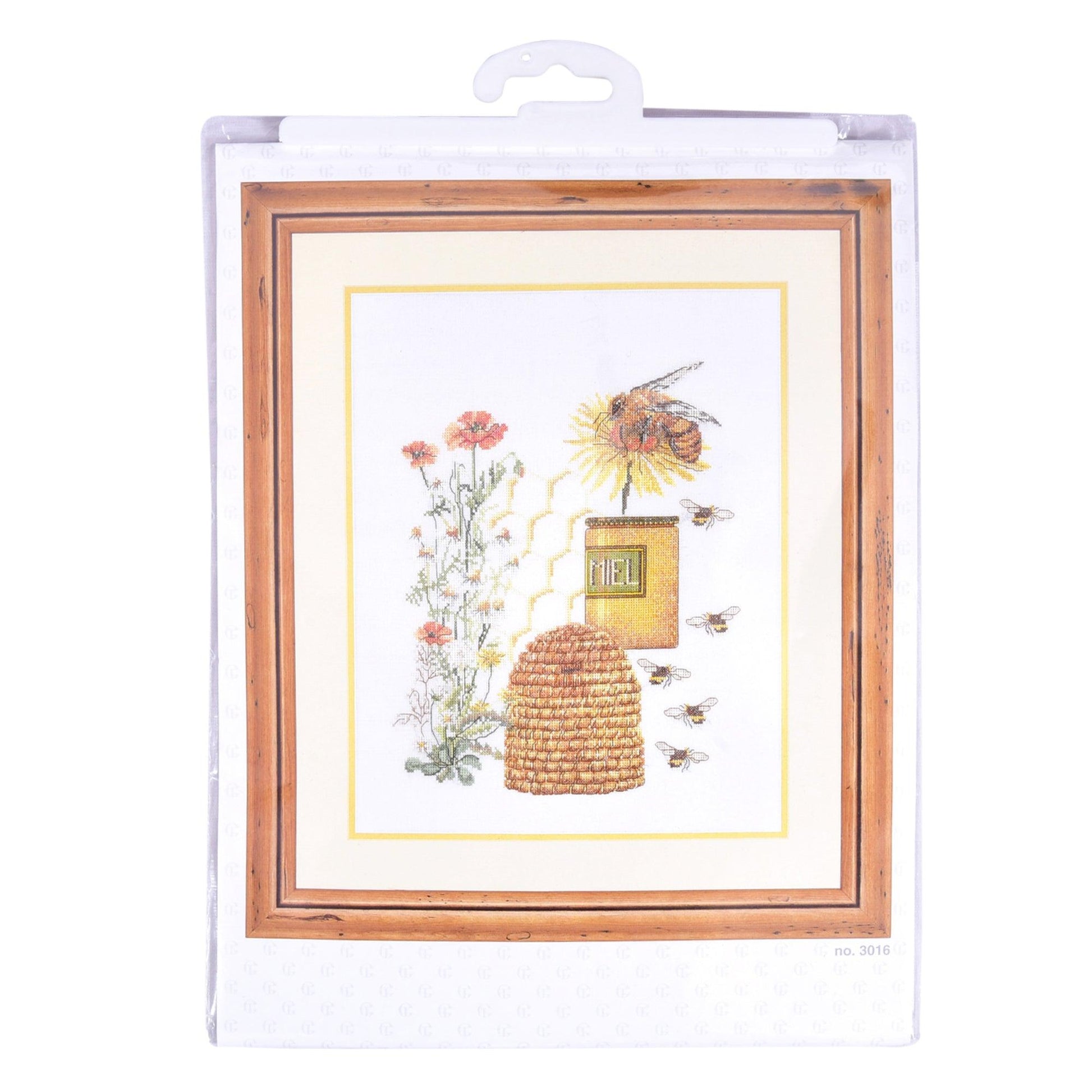 Thea Gouverneur - Counted Cross Stitch Kit - Honey Sampler - Linen - 32 count - 3016 - Thea Gouverneur Since 1959