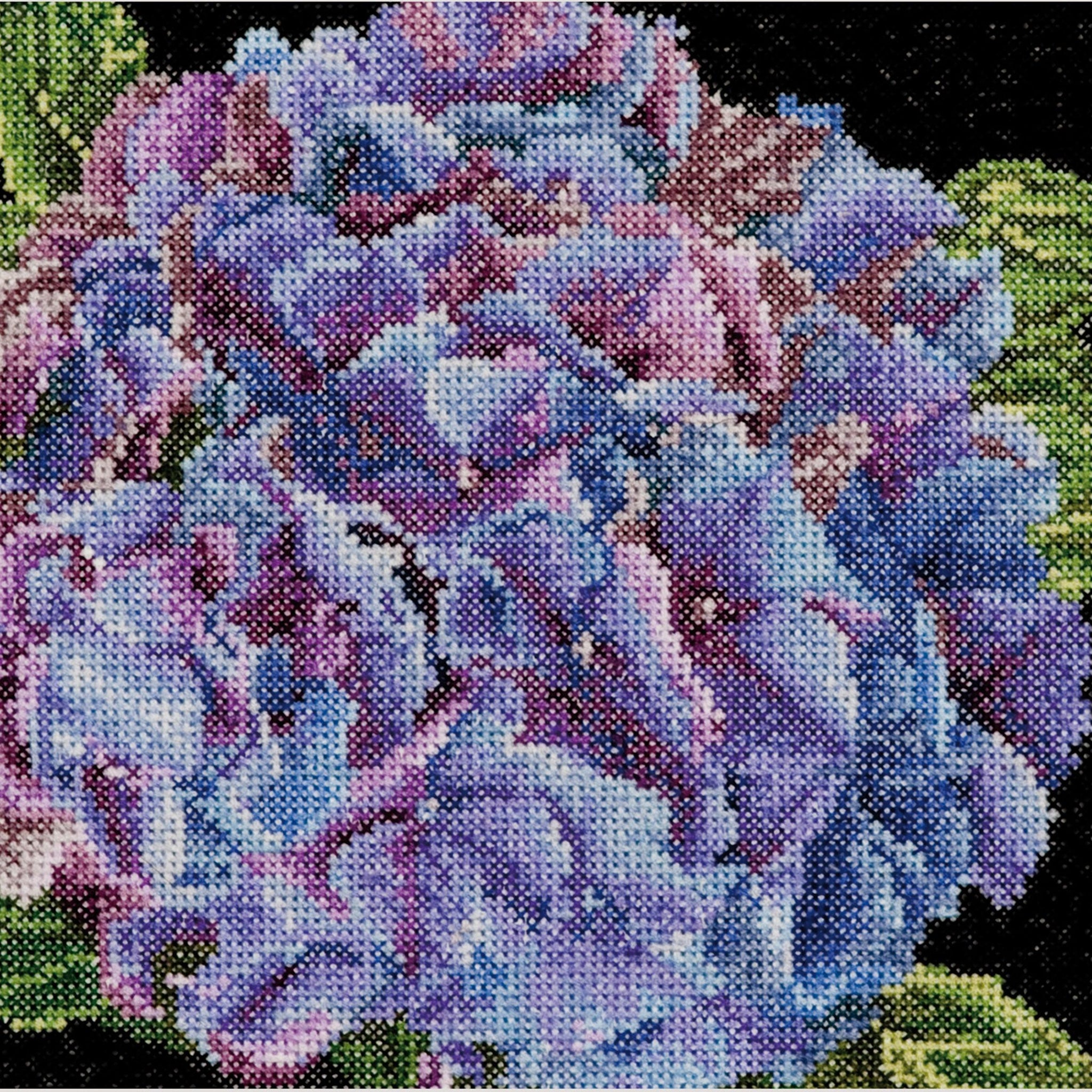 Thea Gouverneur - Counted Cross Stitch Kit - Hydrangea - Aida - 18 count - 497A - Thea Gouverneur Since 1959