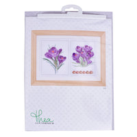 Thea Gouverneur - Counted Cross Stitch Kit - Hydrangea & Rose - Linen - 36 count - 444 - Thea Gouverneur Since 1959