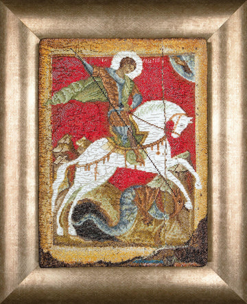 Thea Gouverneur - Counted Cross Stitch Kit - Icon St. George - Aida - 18 count - 498A - Thea Gouverneur Since 1959