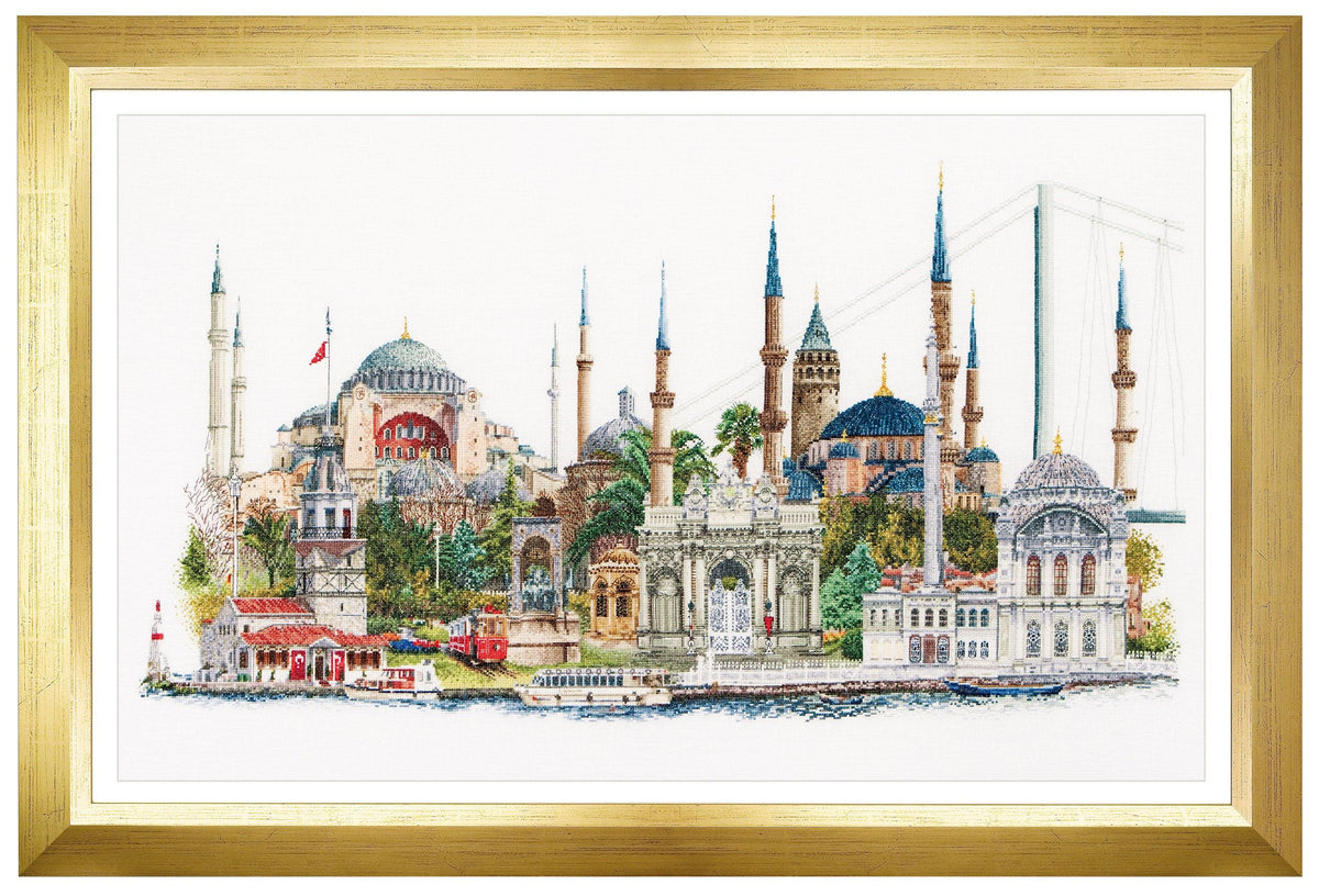Thea Gouverneur - Counted Cross Stitch Kit - Istanbul - Linen - 36 count - 479 - Thea Gouverneur Since 1959