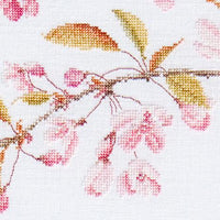Thea Gouverneur - Counted Cross Stitch Kit - Japanese Blossom - Aida - 18 count - 481A - Thea Gouverneur Since 1959