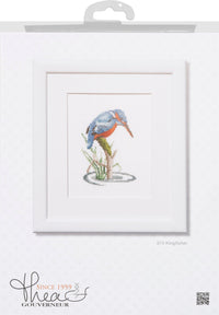 Thea Gouverneur - Counted Cross Stitch Kit - Kingfisher - Aida - 14 count - 574A - Thea Gouverneur Since 1959