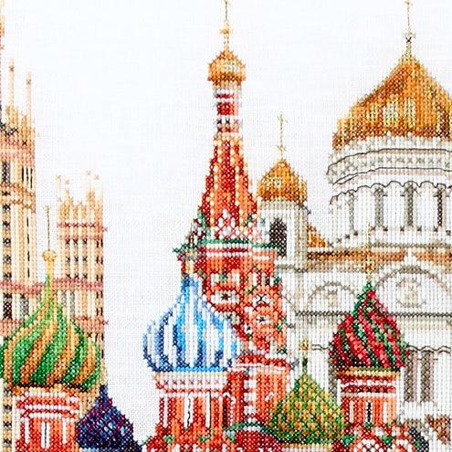 Thea Gouverneur - Counted Cross Stitch Kit - Moscow Russia - Linen - 36 count - 510 - Thea Gouverneur Since 1959