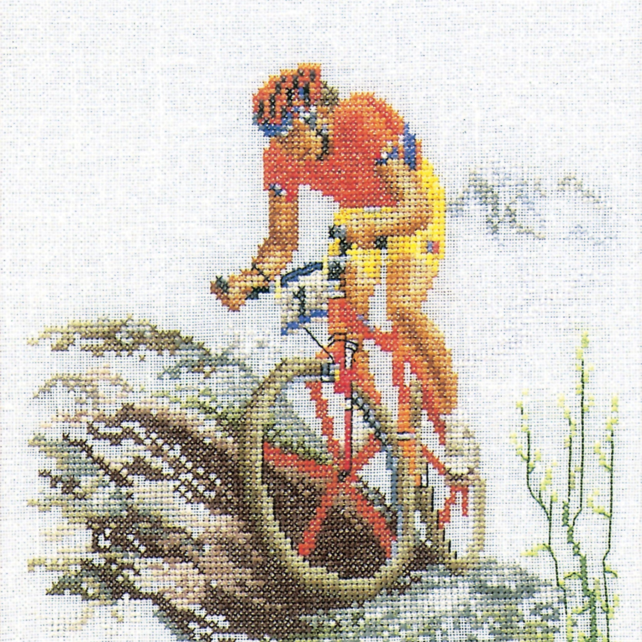 Thea Gouverneur - Counted Cross Stitch Kit - Mountainbike - Aida - 18 count - 3035A - Thea Gouverneur Since 1959