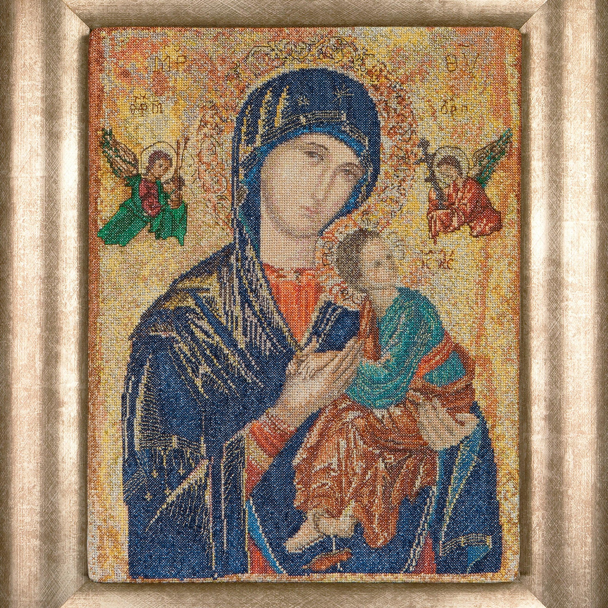 Thea Gouverneur - Counted Cross Stitch Kit - Our Lady of Perpetual Help - Aida - 18 count - 551A - Thea Gouverneur Since 1959