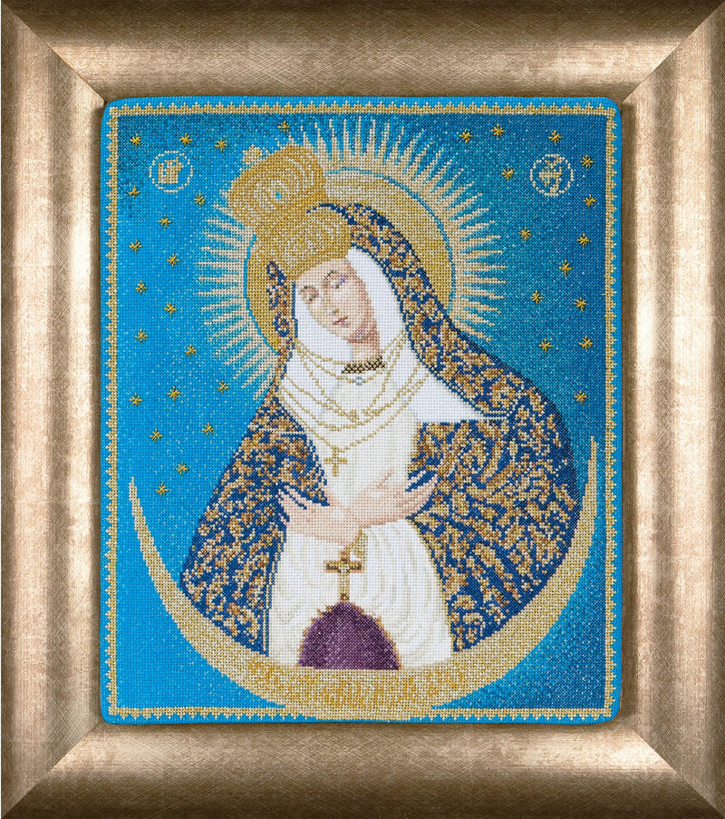 Thea Gouverneur - Counted Cross Stitch Kit - Our Lady of the Gate of Dawn - Aida - 18 count - 530A - Thea Gouverneur Since 1959
