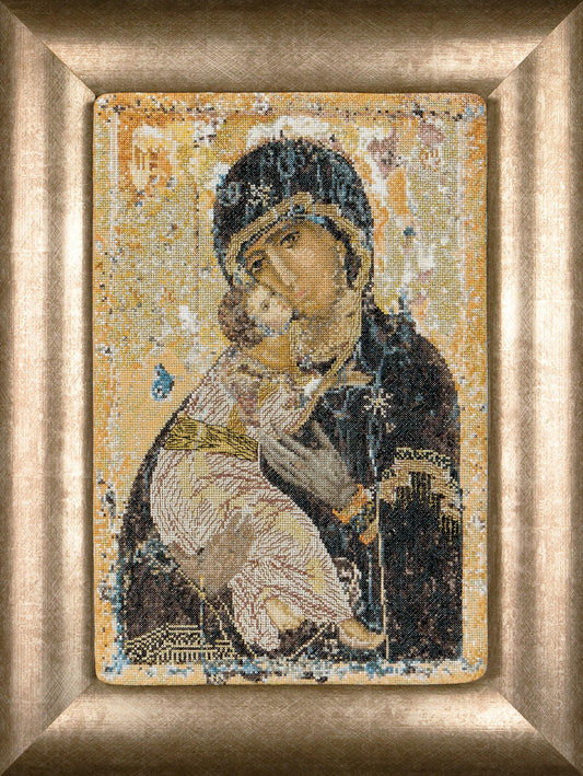 Thea Gouverneur - Counted Cross Stitch Kit - Our Lady of Vladimir - Aida - 18 count - 531A - Thea Gouverneur Since 1959