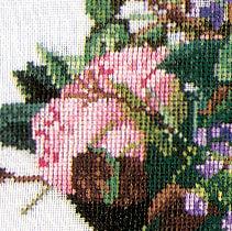 Thea Gouverneur - Counted Cross Stitch Kit - Peonies - Aida - 16 count - 1080A - Thea Gouverneur Since 1959