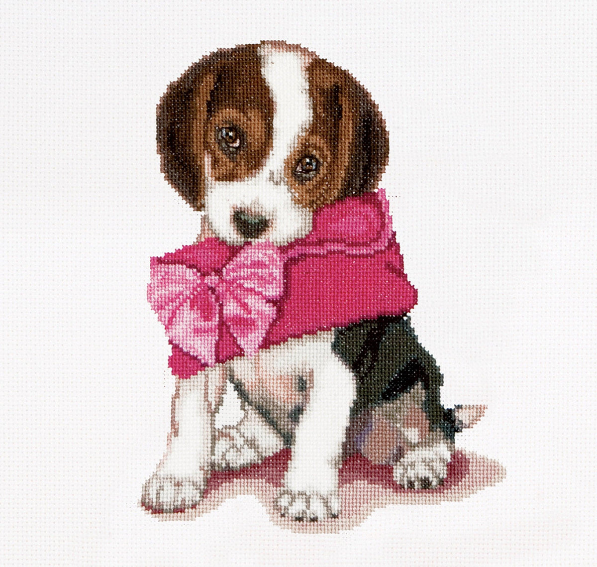 Thea Gouverneur - Counted Cross Stitch Kit - Puppy Love - Aida - 16 count - 732A - Thea Gouverneur Since 1959