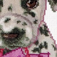 Thea Gouverneur - Counted Cross Stitch Kit - Puppy Went Shopping - Aida - 16 count - 737A - Thea Gouverneur Since 1959