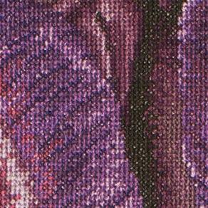 Thea Gouverneur - Counted Cross Stitch Kit - Purple Triumph Tulip - Linen - 32 count - 514 - Thea Gouverneur Since 1959