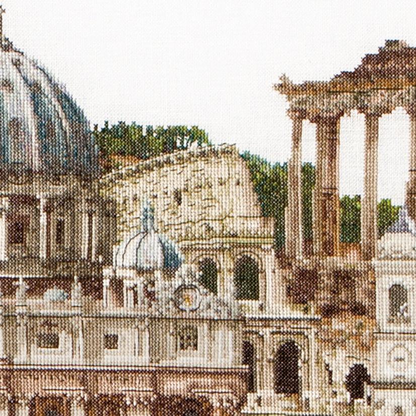 Thea Gouverneur - Counted Cross Stitch Kit - Rome Italy - Linen - 36 count - 499 - Thea Gouverneur Since 1959