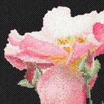 Thea Gouverneur - Counted Cross Stitch Kit - Rosa Leersum - Aida Black - 18 count - 412.05 - Thea Gouverneur Since 1959