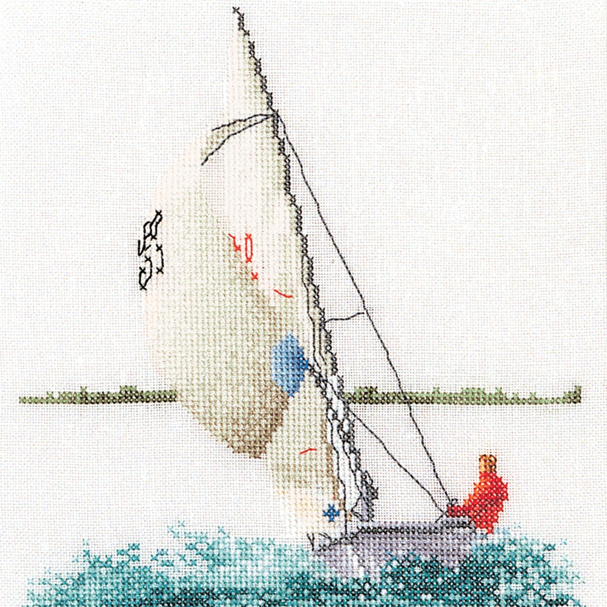 Thea Gouverneur - Counted Cross Stitch Kit - Sailing - Aida - 18 count - 3091A - Thea Gouverneur Since 1959