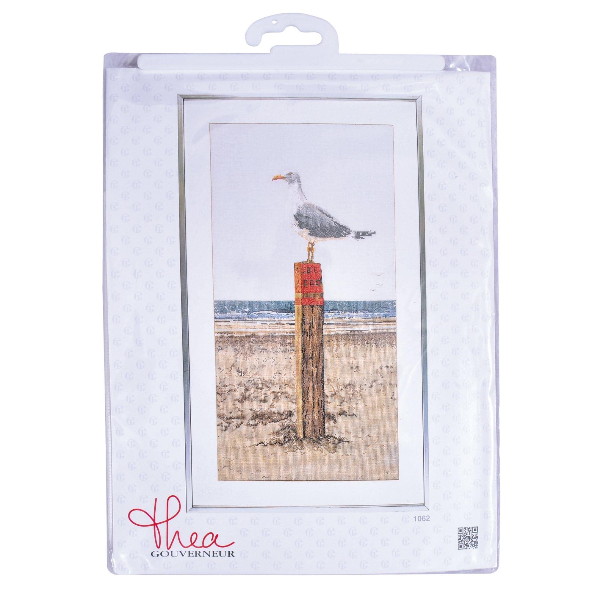 Thea Gouverneur - Counted Cross Stitch Kit - Seagull - Aida - 16 count - 1062A - Thea Gouverneur Since 1959