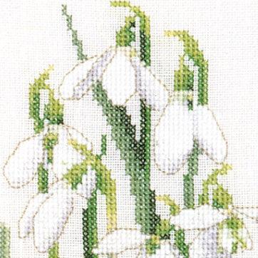 Thea Gouverneur - Counted Cross Stitch Kit - Six Floral Studies - 4 - Aida - 18 count - 3086A - Thea Gouverneur Since 1959