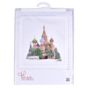 Thea Gouverneur - Counted Cross Stitch Kit - St. Basil's Cathedral Moscow Russia - Linen - 36 count - 513 - Thea Gouverneur Since 1959