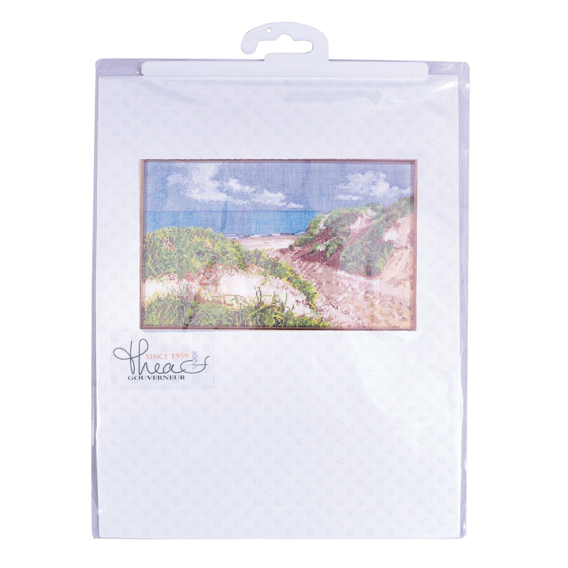 Thea Gouverneur - Counted Cross Stitch Kit - The Seashore - Linen - 32 count - 1052 - Thea Gouverneur Since 1959