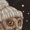 Thea Gouverneur - Counted Cross Stitch Kit - Whoo..Whoo..It's Winter - Aida Black - 16 count - 743.05 - Thea Gouverneur Since 1959
